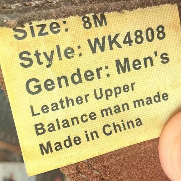 Justin Men\'s Axe 10\